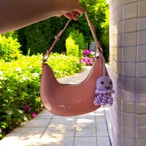 Handbag Charm Jellyfish Crochet